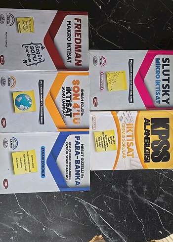 KPSS İktisat Soru Bankası Seti