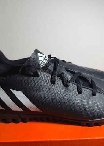 43 Beden siyah Renk Siyah Adidas Predator Erkek Halı Saha Ayakkabısı