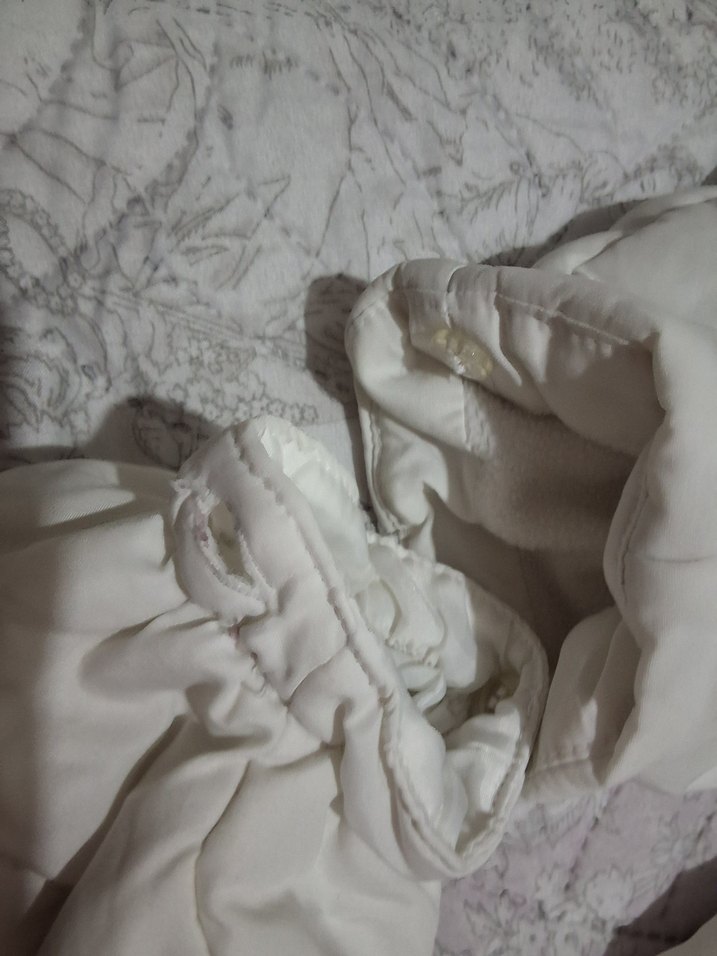 Mothercare unisex Kapüşonlu Beyaz astronot Bebek Tulumu 9-12 ay - Görsel 4