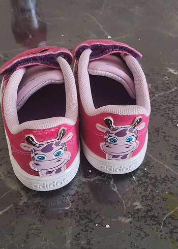 Adidas Adidas Kız Çocuk Pembe Cırt Cırtlı Spor Ayakkabı