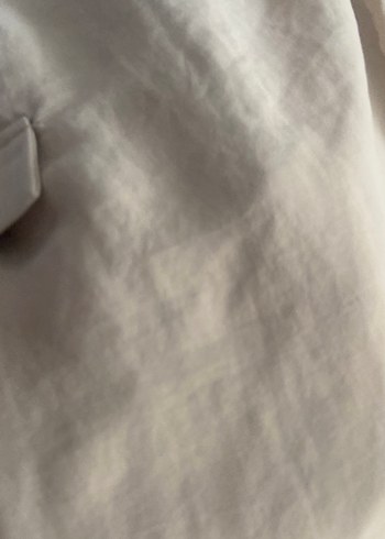 Bej Rahat Kesim Keten Kadın Pantolon - Görsel 3