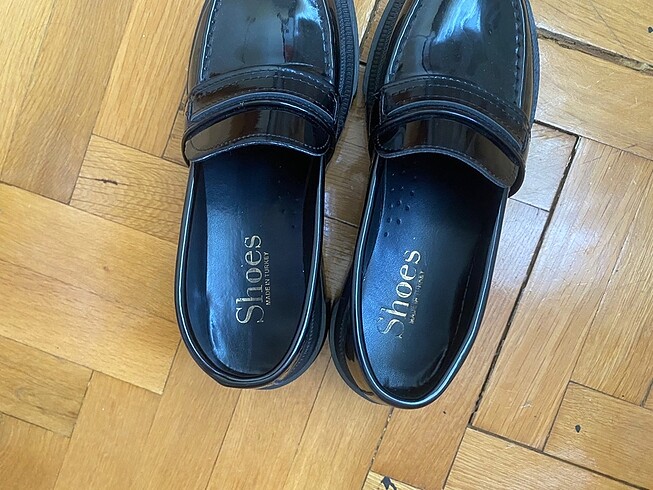 37 Beden siyah Renk Siyah Loafer