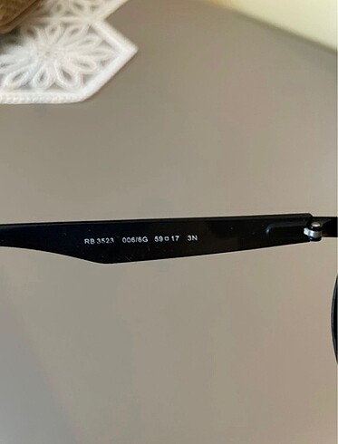 RAYBAN ERKEK GÖZLÜK ORJİNAL - Görsel 3