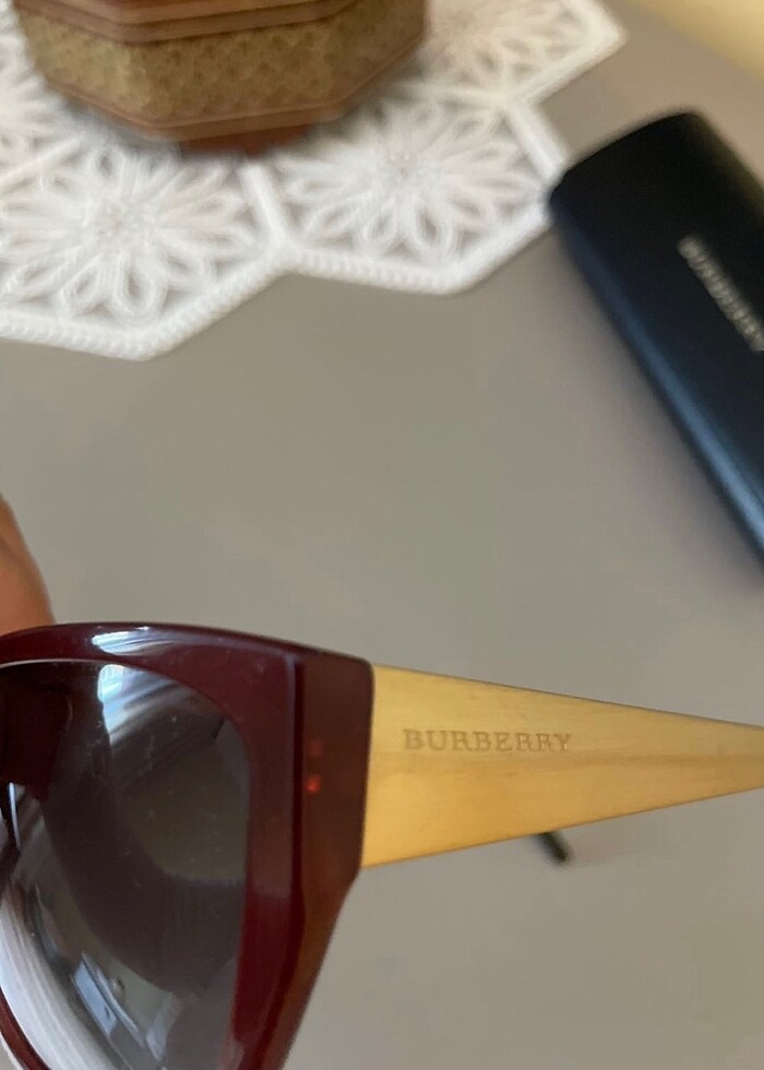 BURBERRY ORJİNAL GÜNEŞ GÖZLÜĞÜ - Görsel 3