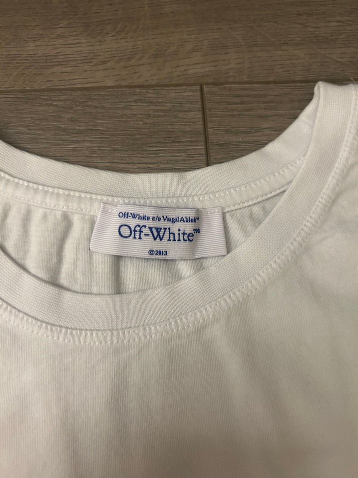Off White Beyaz Tshirt - Görsel 3