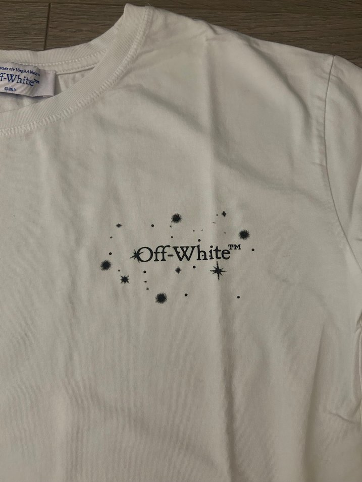 Off White Beyaz Tshirt - Görsel 2