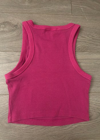 H&M Fuşya Crop - Görsel 3