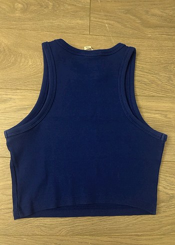 H&M Lacivert Crop - Görsel 3