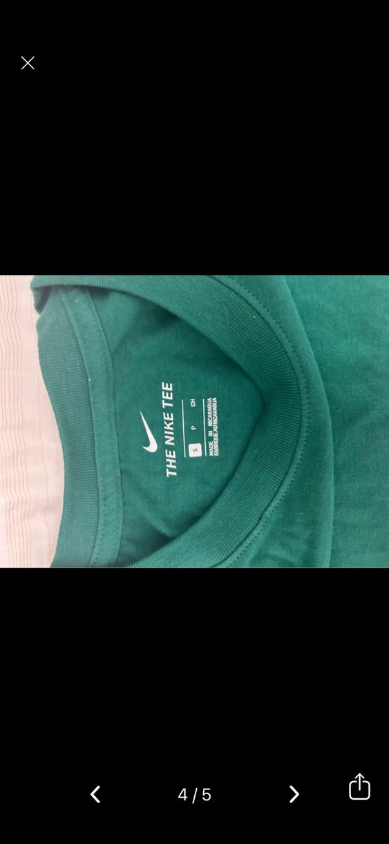 Nike Air Yeşil Erkek Tişört - Görsel 3