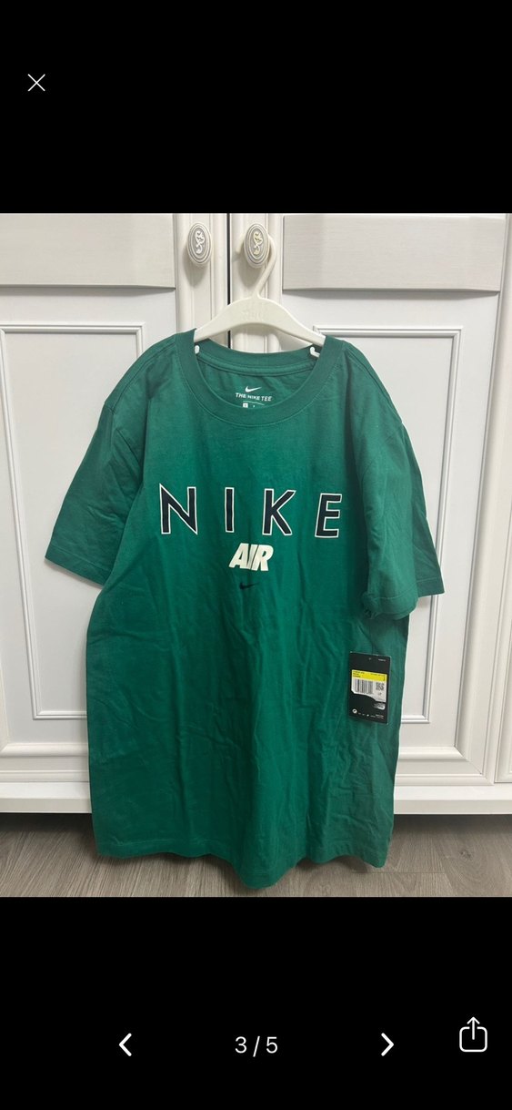 Nike Air Yeşil Erkek Tişört - Görsel 2