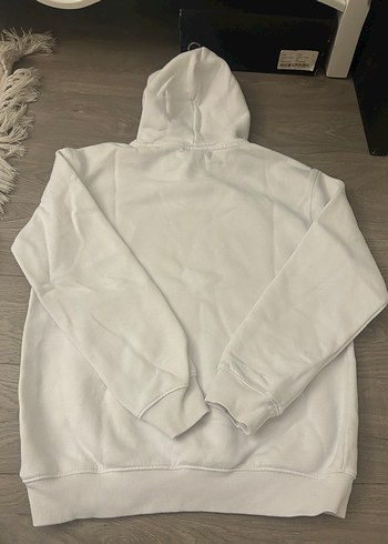 Beyaz H&M Sweatshirt - Görsel 4