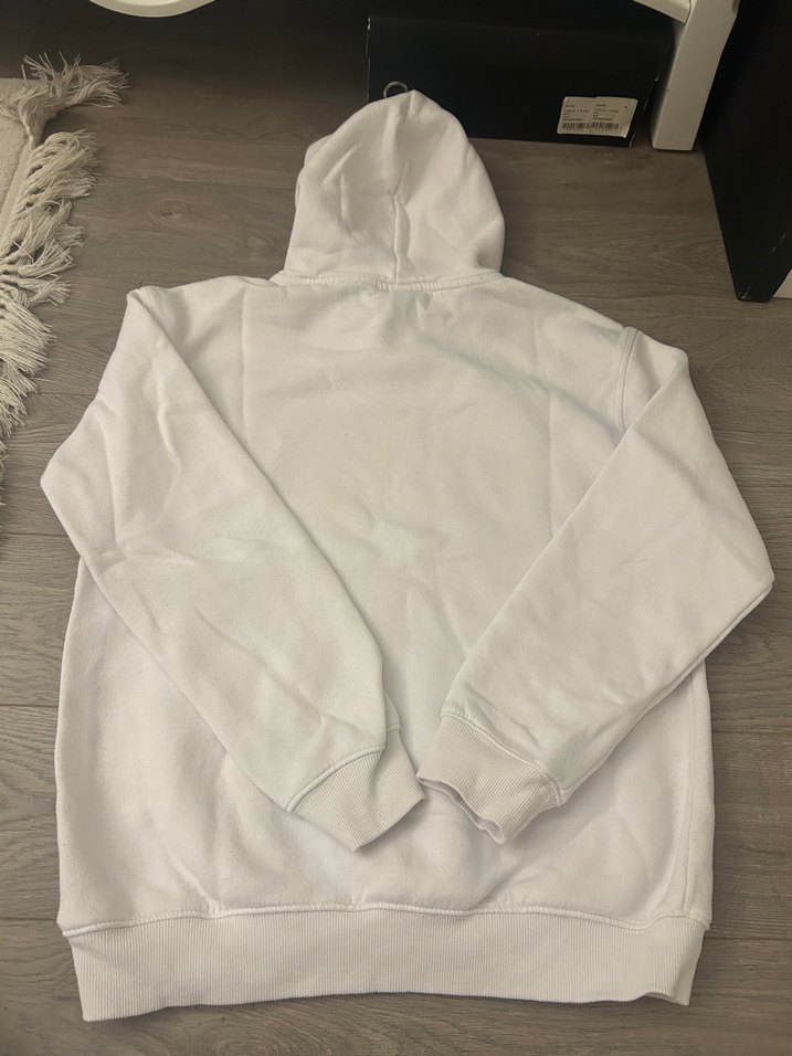 Beyaz H&M Sweatshirt - Görsel 4