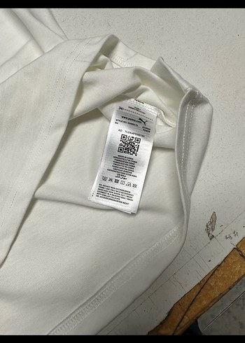 Puma x Ami Paris Beyaz tshirt - Görsel 3
