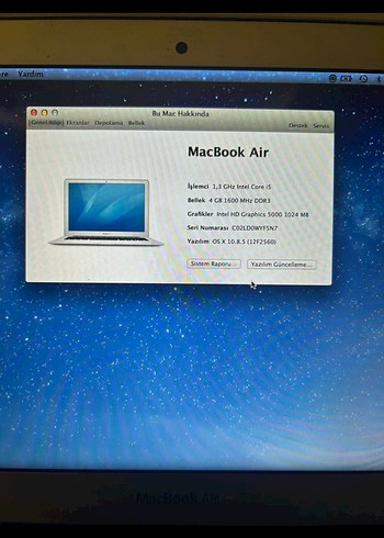 Macbook Air Bilgisayar - Görsel 5