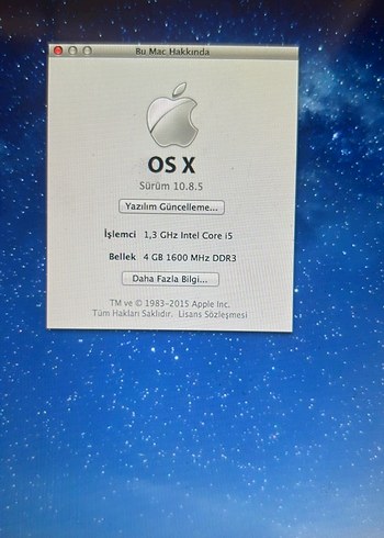 Macbook Air Bilgisayar - Görsel 6