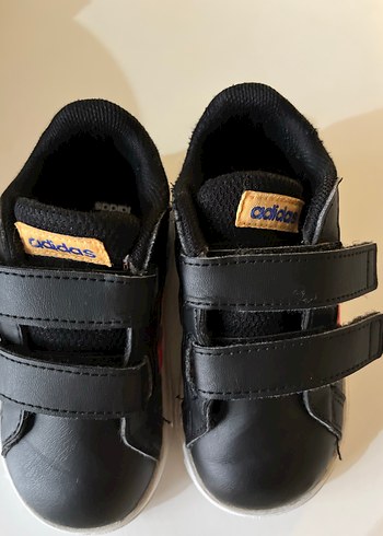 Erkek Çocuk Siyah Cırt Cırtlı Spor Ayakkabı - Görsel 2