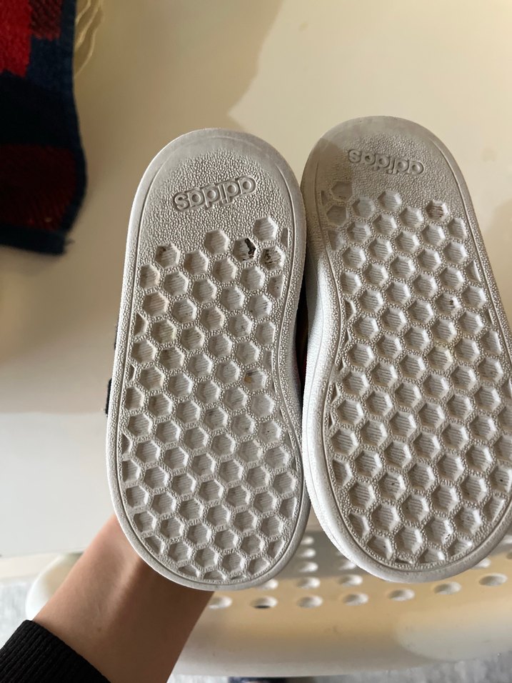 Erkek Çocuk Siyah Cırt Cırtlı Spor Ayakkabı - Görsel 5