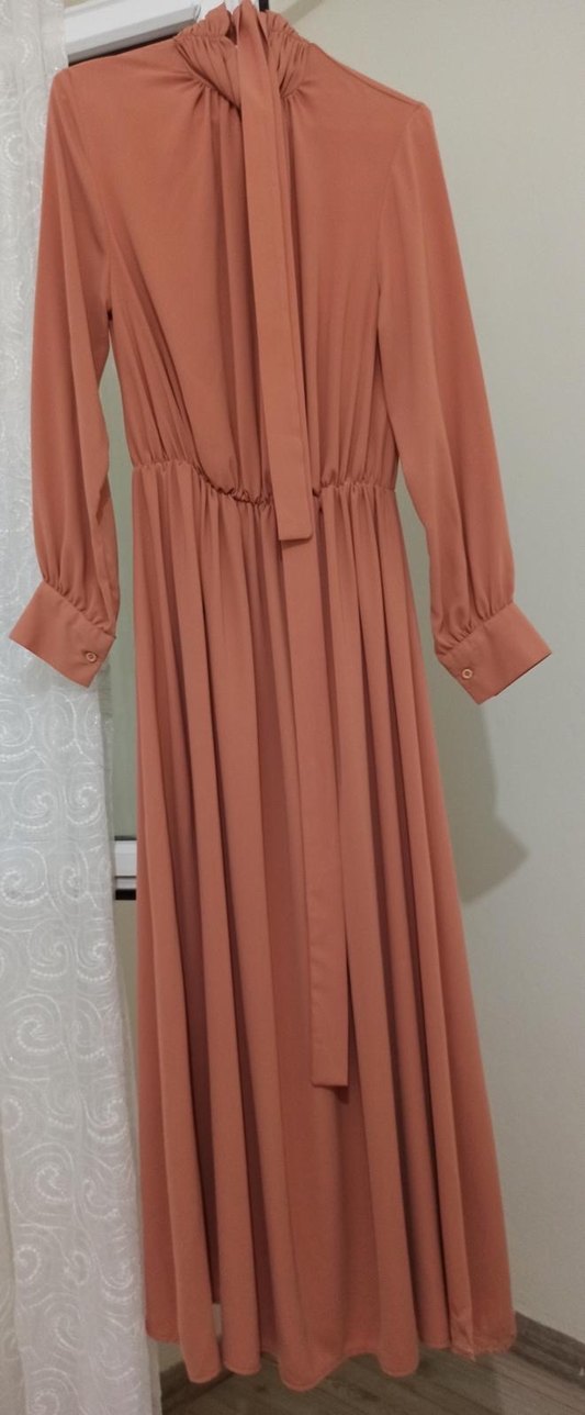 Kadriye baştürk elbise şık kemerli elbise - Görsel 3