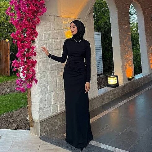 Diğer Manuka siyah drapeli abiye