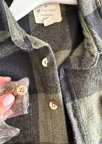 Diğer Oversize çocuk oduncu gömleği
