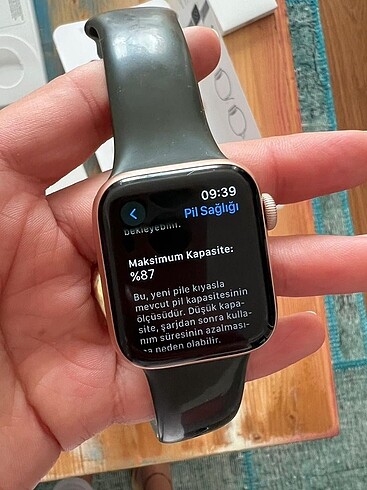 Beden pembe Renk Aplle Watch 6 serisi pembe