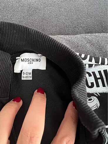 9-12 Ay Beden Moschino Kids ceket