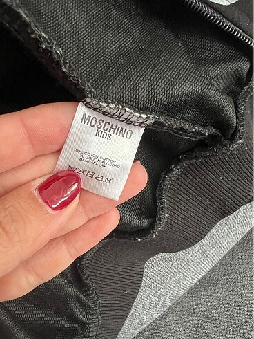 9-12 Ay Beden siyah Renk Moschino Kids ceket