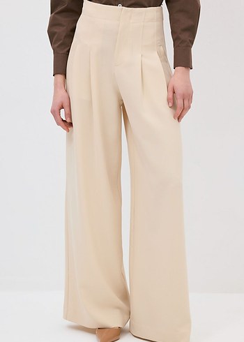 Vanilya Kadın Pamuk Kumaş Pantolon - Görsel 2