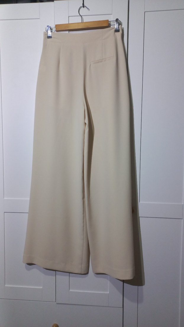 Vanilya Kadın Pamuk Kumaş Pantolon - Görsel 3