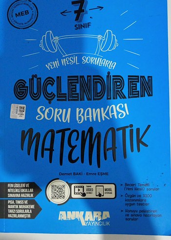 Beden Renk 7. Sınıf Matematik Güçlendiren Soru Bankası