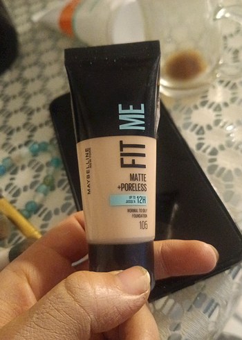 Maybelline Fit Me Mat Fondöten 105 Beige - Görsel 2