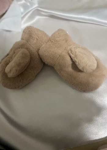 Kız cocuk ayicikli 1-3 yaş ayicikli tek parmak eldiven - Görsel 8