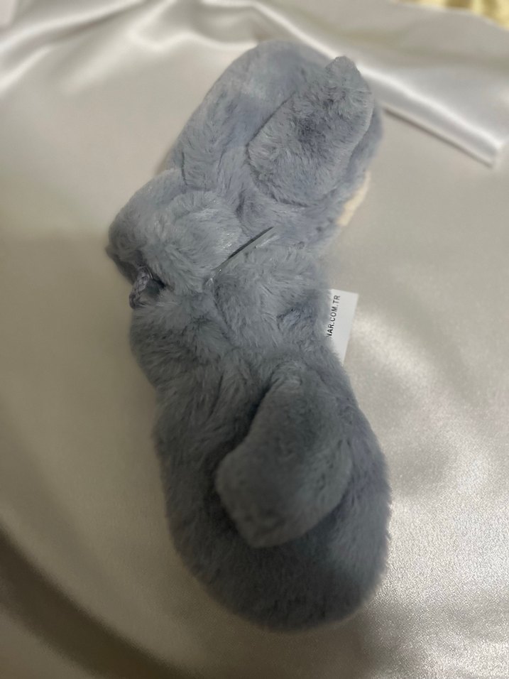 Kız cocuk ayicikli 1-3 yaş ayicikli tek parmak eldiven - Görsel 2