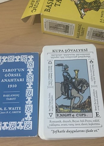 1910 Başlangıç Tarot Kartları Seti