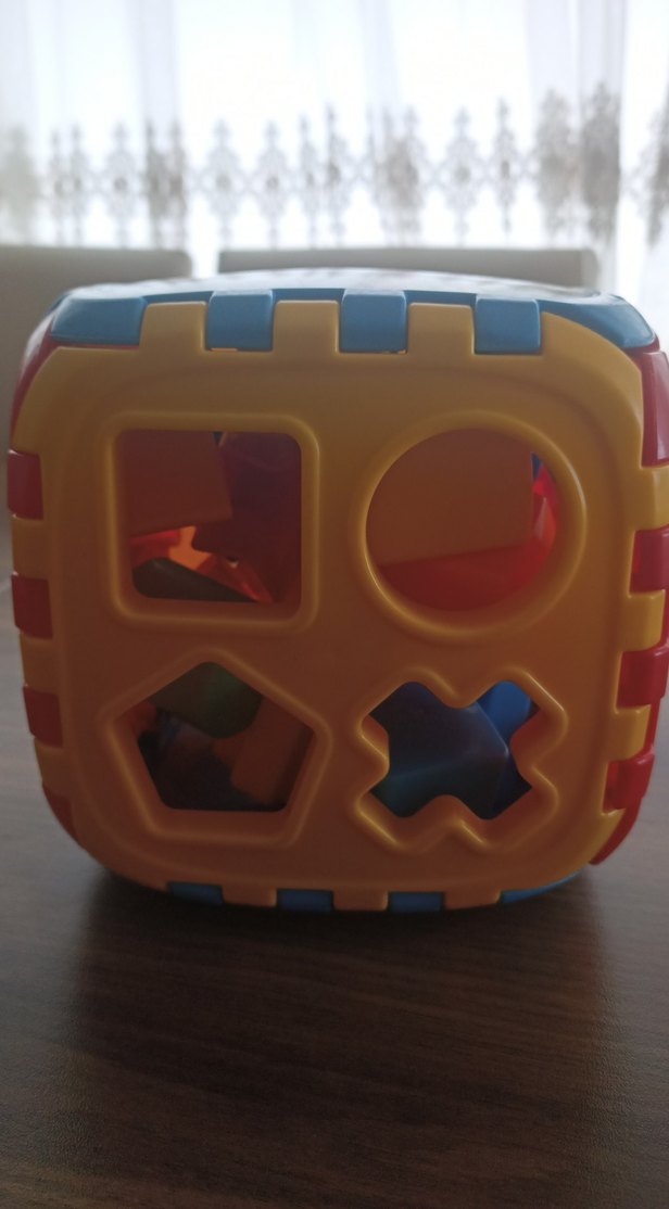 Renkli Eğitici Oyuncak Küp - Görsel 2