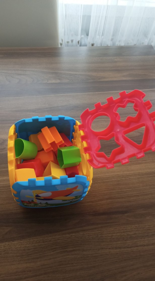 Renkli Eğitici Oyuncak Küp - Görsel 5