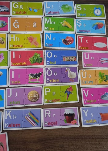 Alfabe Öğreniyorum 58 Parça Eğitici Puzzle - Görsel 3