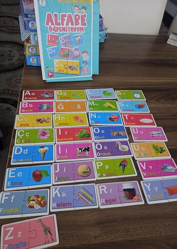 Alfabe Öğreniyorum 58 Parça Eğitici Puzzle - Görsel 4