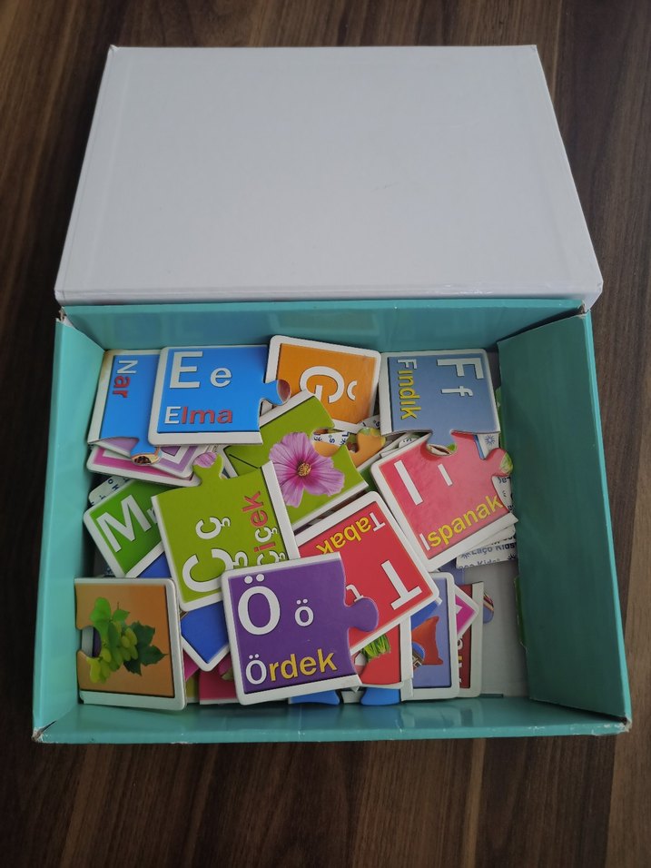 Alfabe Öğreniyorum 58 Parça Eğitici Puzzle - Görsel 5