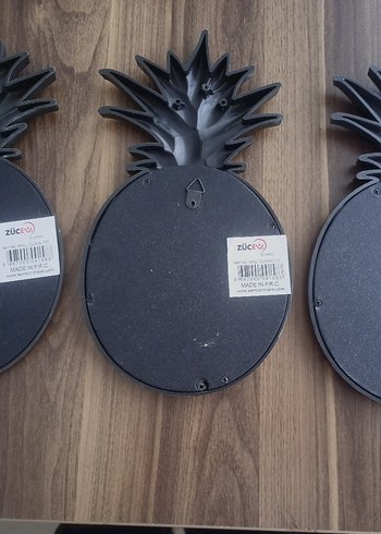 Renkli Aynalı Ananas Şeklinde Dekoratif Duvar Süsü - Görsel 5