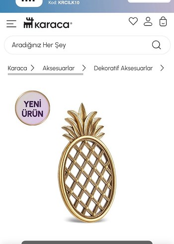 Renkli Aynalı Ananas Şeklinde Dekoratif Duvar Süsü - Görsel 6