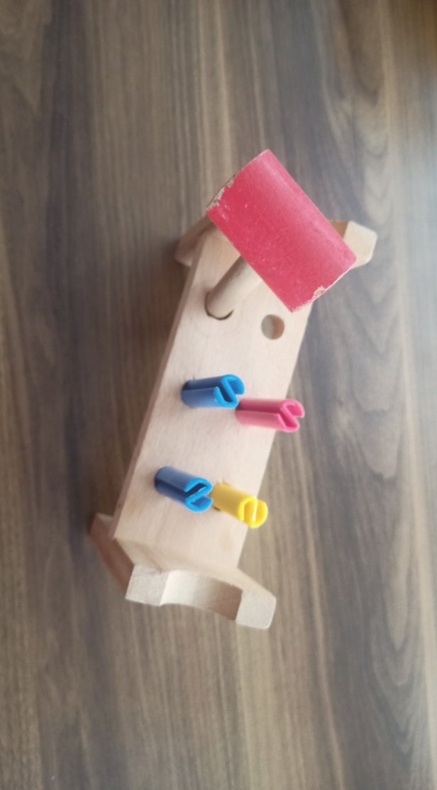 Pastel Renkli Ahşap Çocuk Oyuncağı - Görsel 2