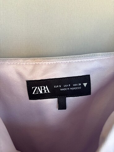 s Beden Zara elbise
