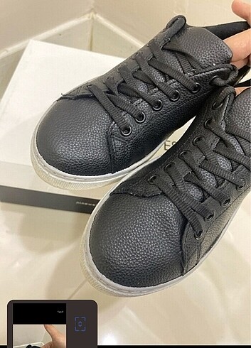 37 Beden siyah Renk Pierre Cardin spor ayakkabı