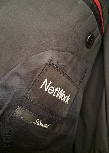 Network Siyah Erkek Takım Elbise
