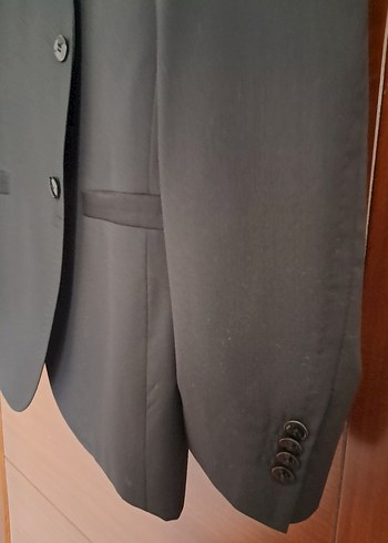 50 Beden siyah Renk Siyah Erkek Takım Elbise