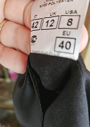 40 Beden siyah Renk Siyah Strappy Midi Tuxedo