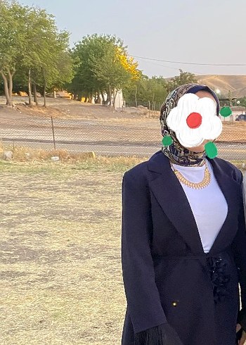 Zara Siklik Ve Rahatlik Lacivert Uzun Ceket Pantolon