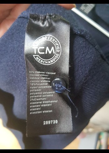 40 Beden lacivert Renk Tchibo Kadın Hırka
