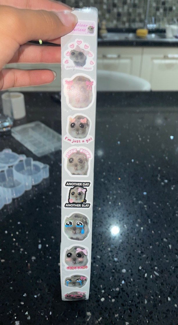 Hamstreli rula sticker - Görsel 3